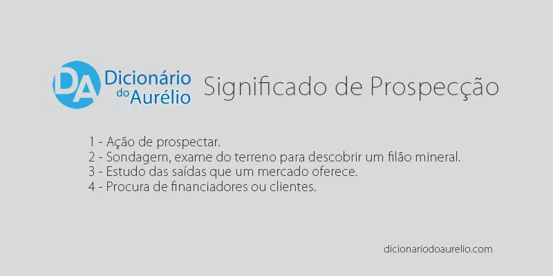 Significado de prospectar - como prospectar clientes